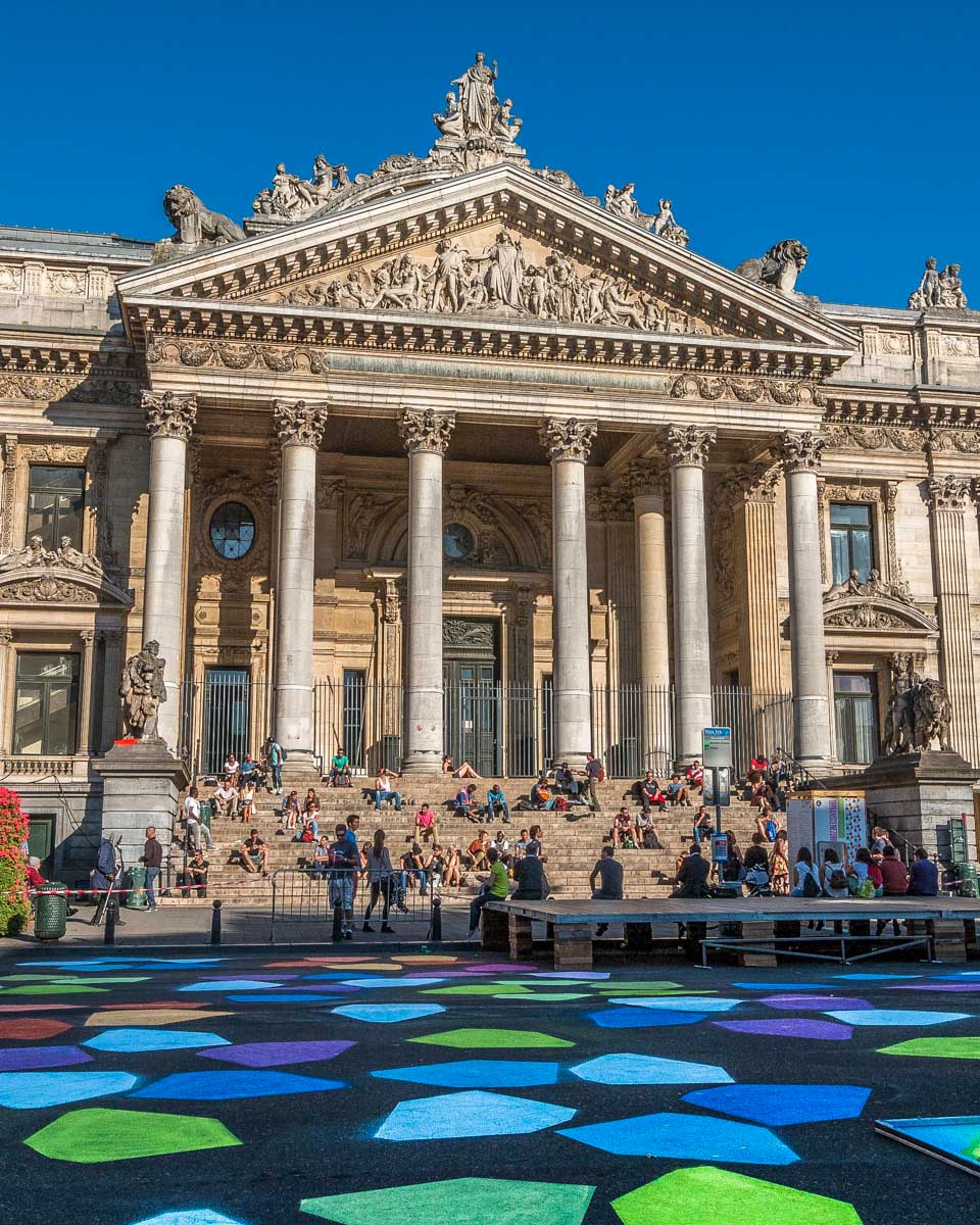 place de la bourse brussels Belgium