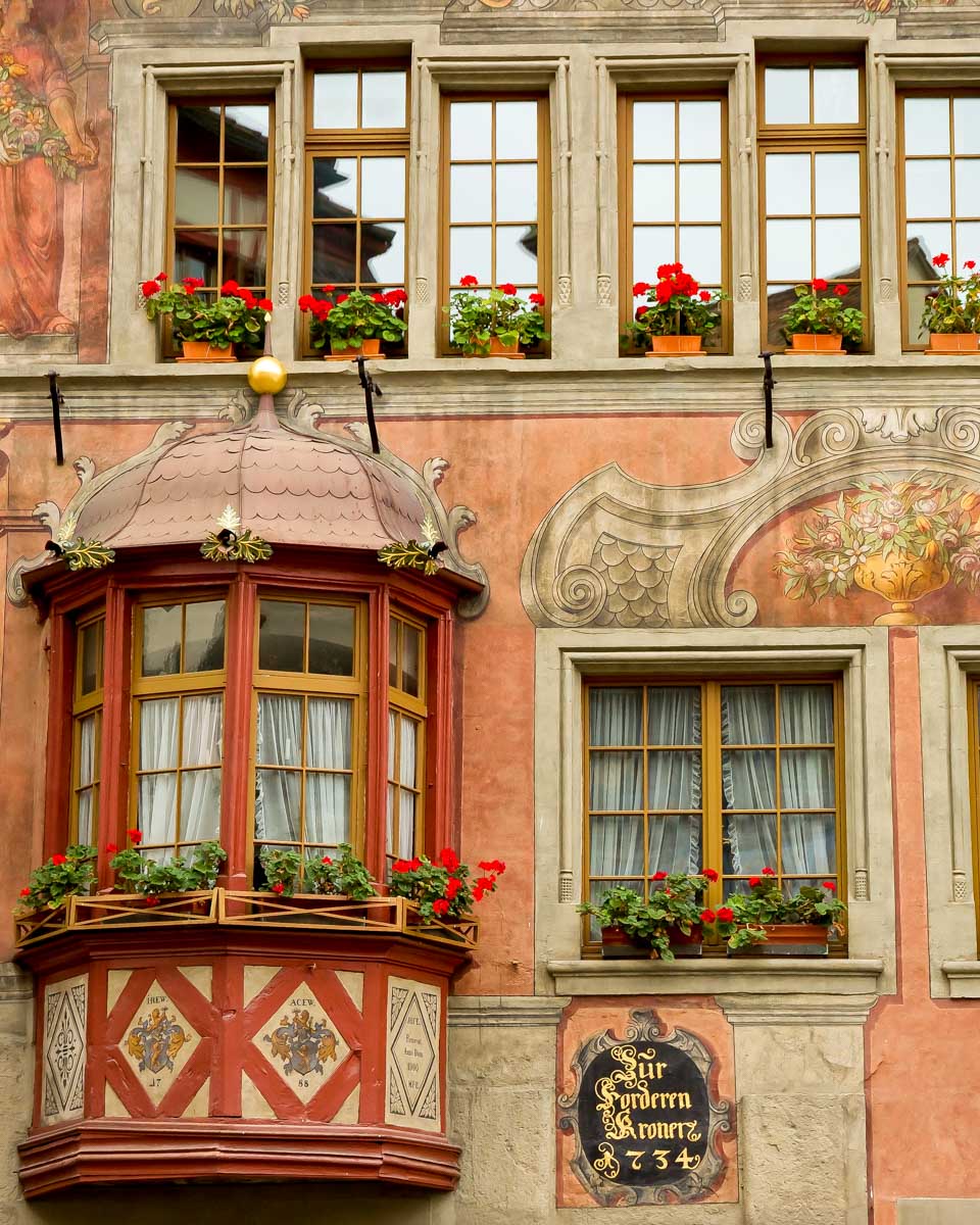 stein am rhein village on a tour from Zurich Switzerland