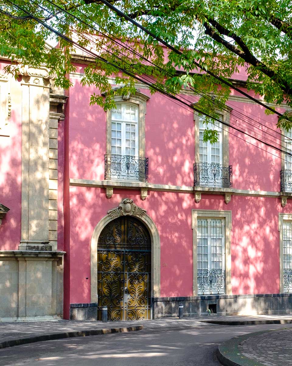A house in the Colonia Roma part of Mexico City on a food tour in Mexico
