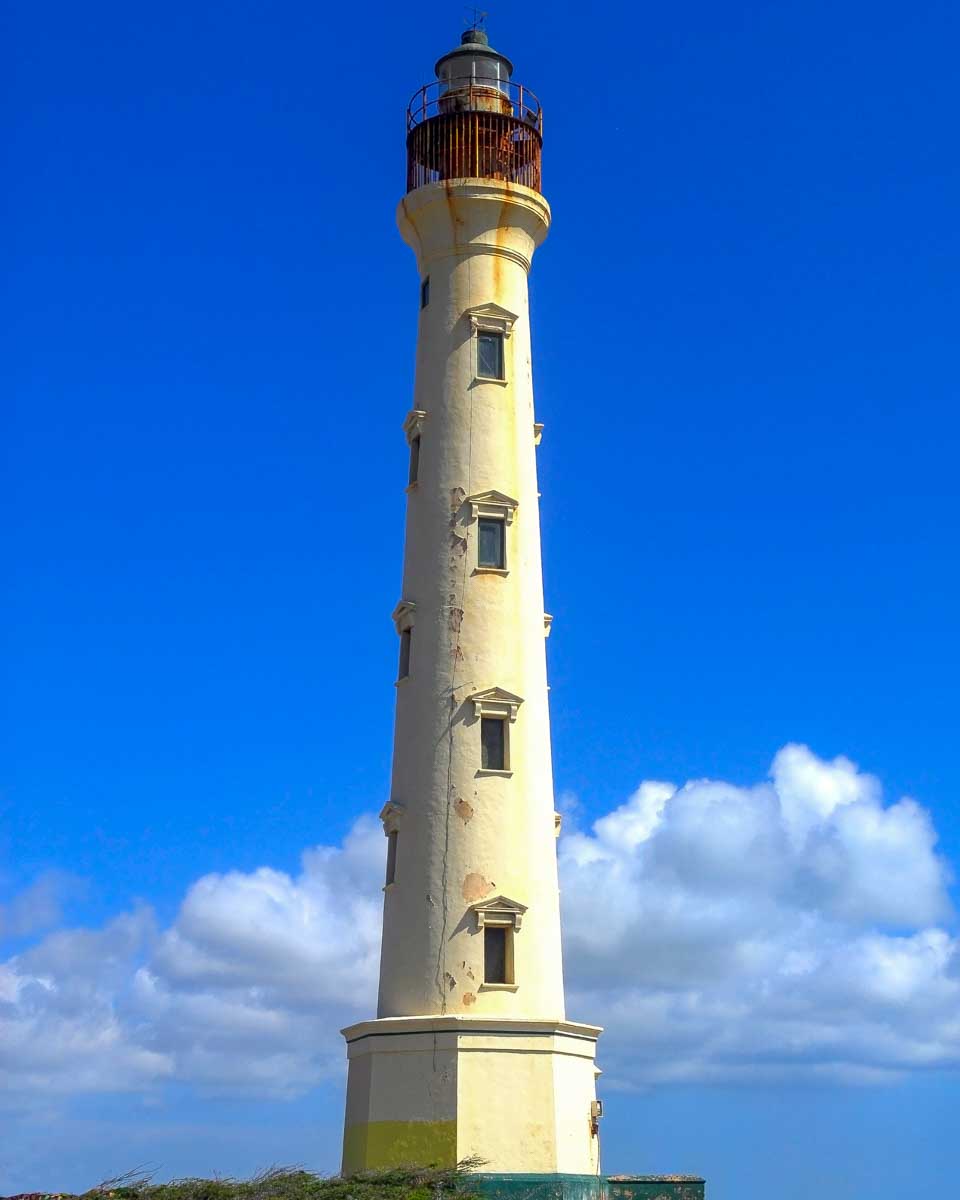 California Lighthouse seen on a tour in Aruba