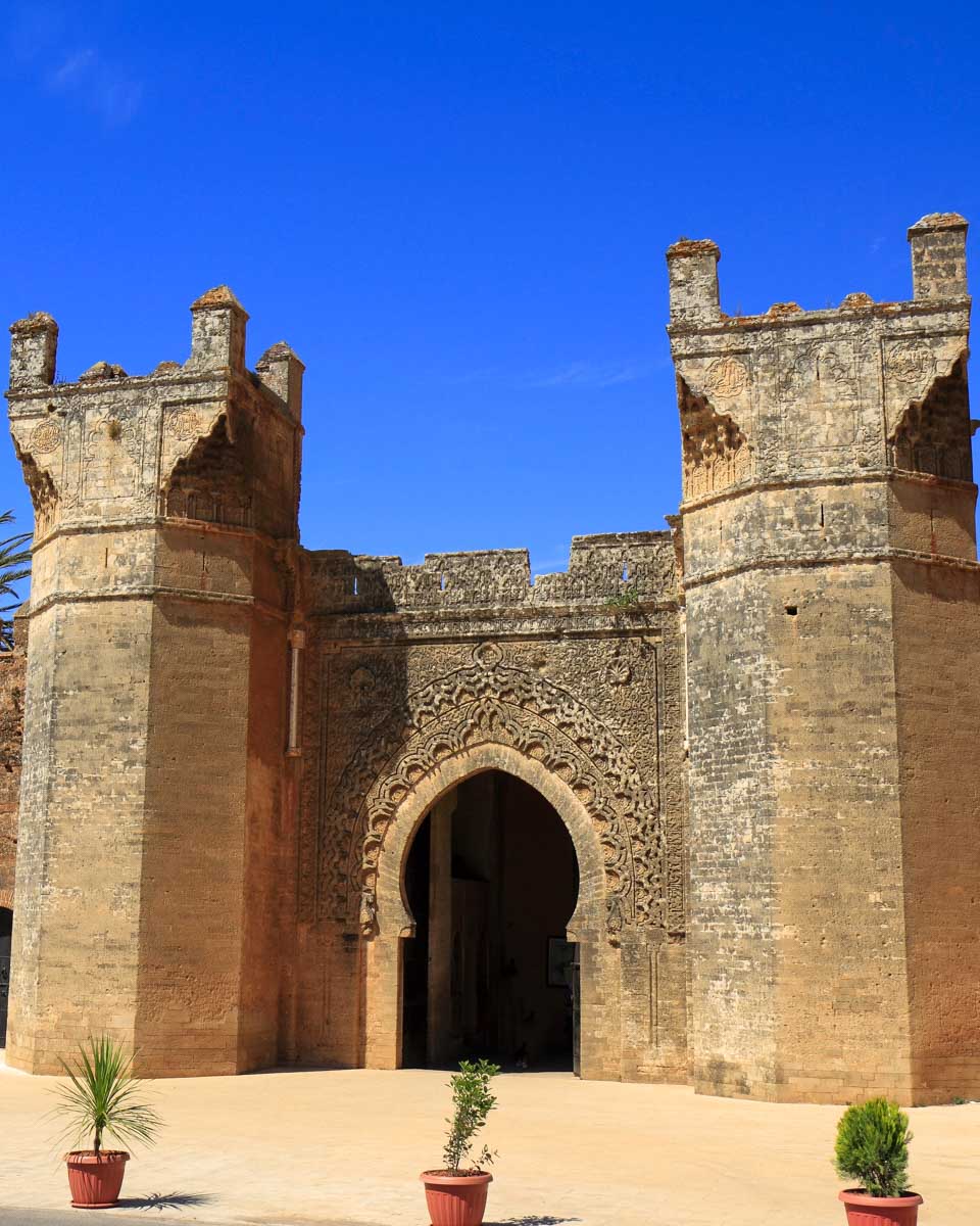 Chellah Fortress in Rabat on a tour from Casablanca Morocco