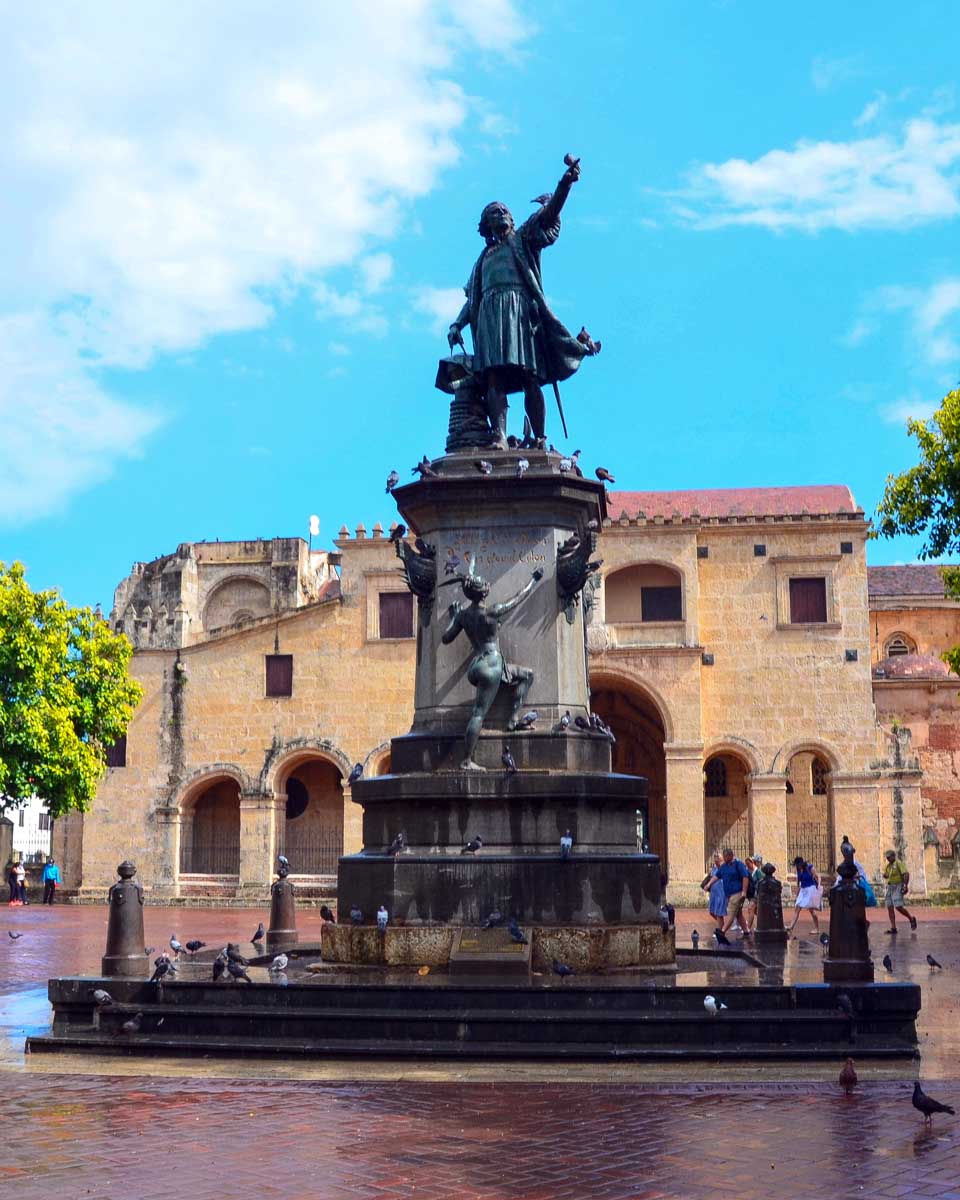 Columbus monuments in Santo Domingo on a tour from Punta Cana Dominican Republic