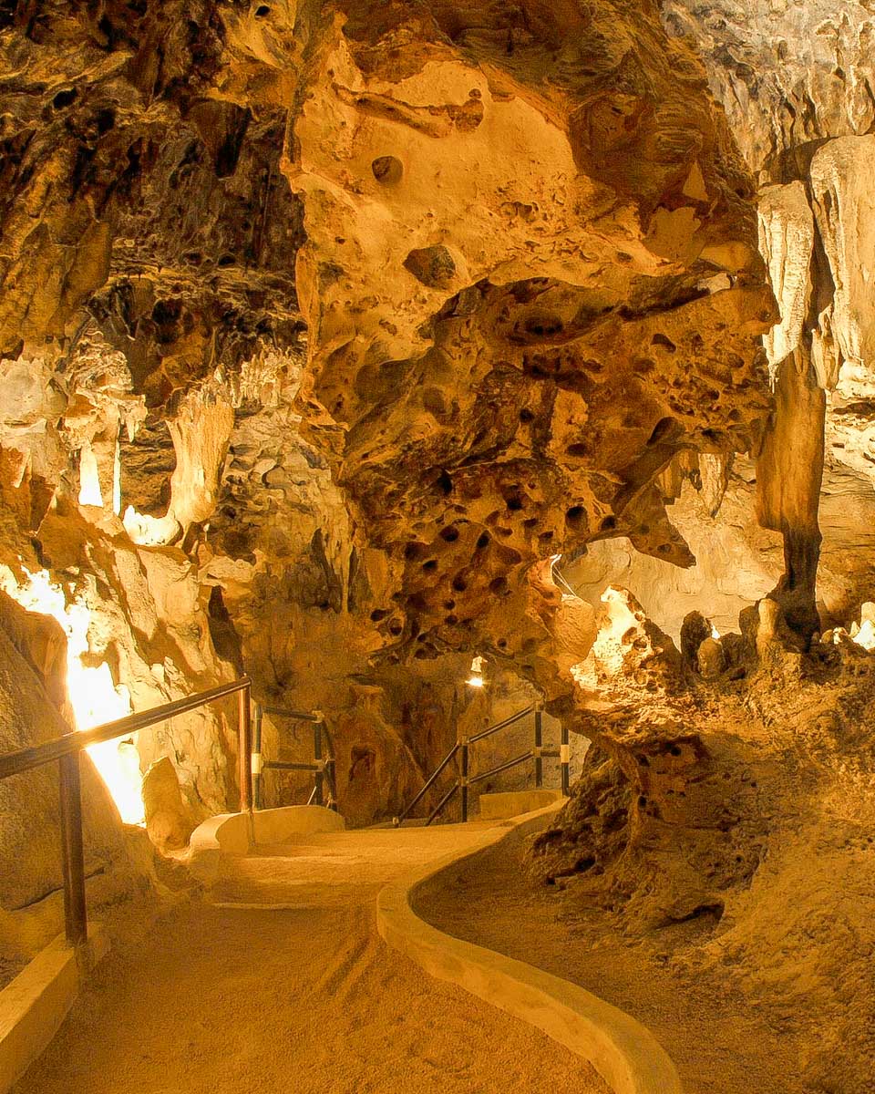 Curacao Hato Cave seen in a tour in Curacao