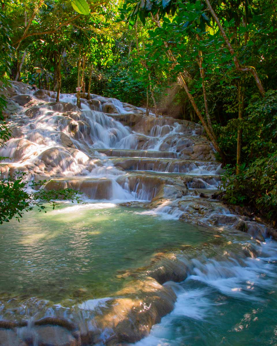 Dunn's River Falls on a tour from Montego Bay Jamaica