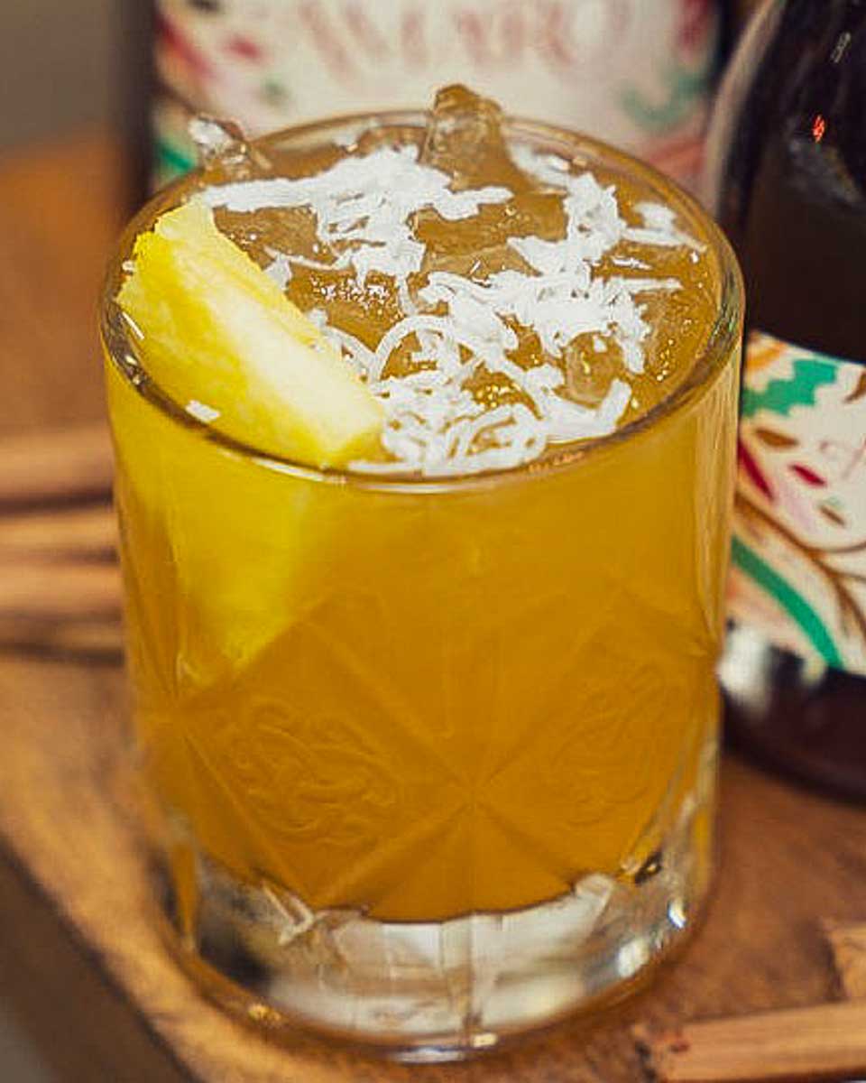 John Watling's Distillery, Ltd. a cocktail made on a rum tour in Nassau Bahamas