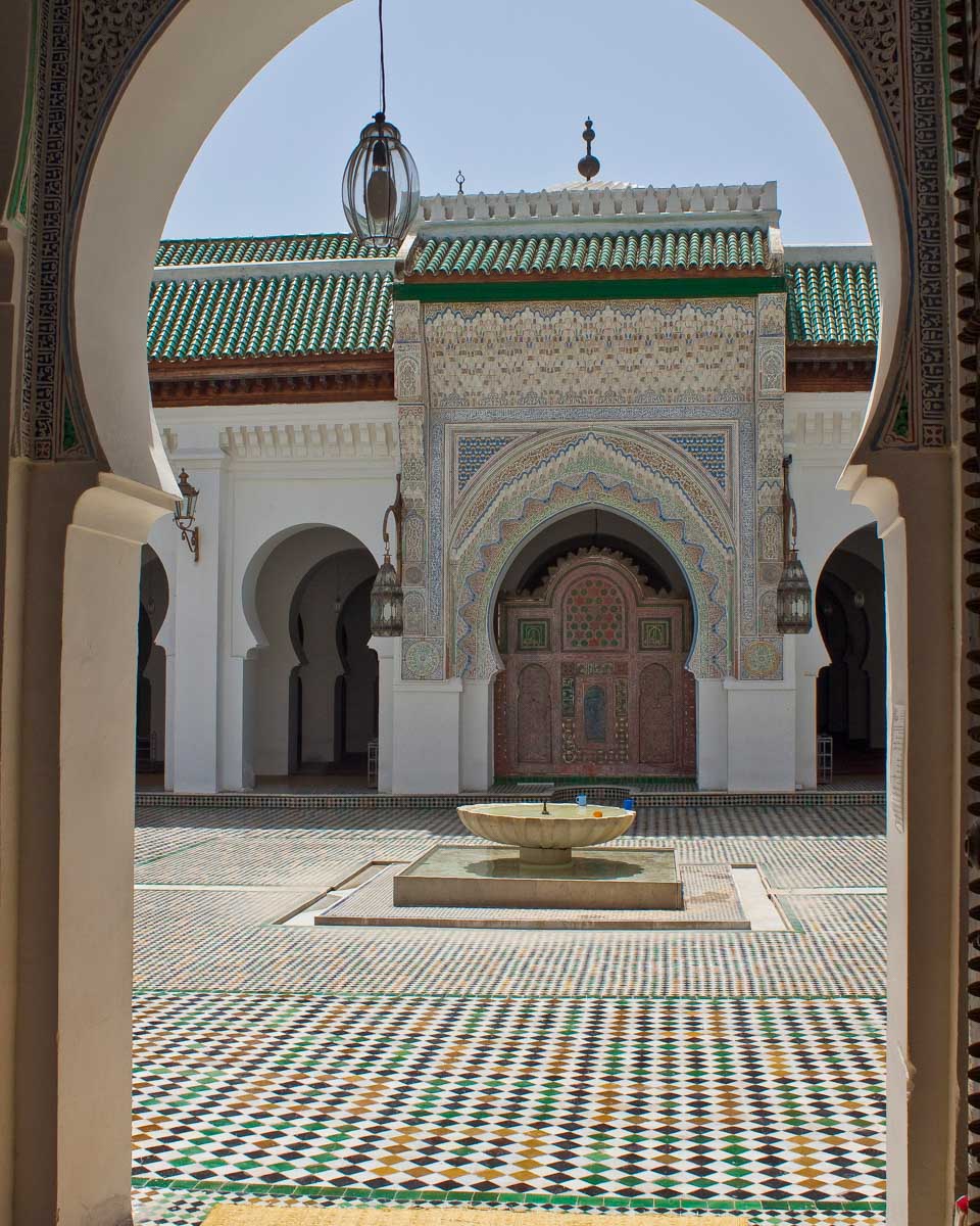 Kairaouine Mosque in Fez on a tour from Casablanca Morocco