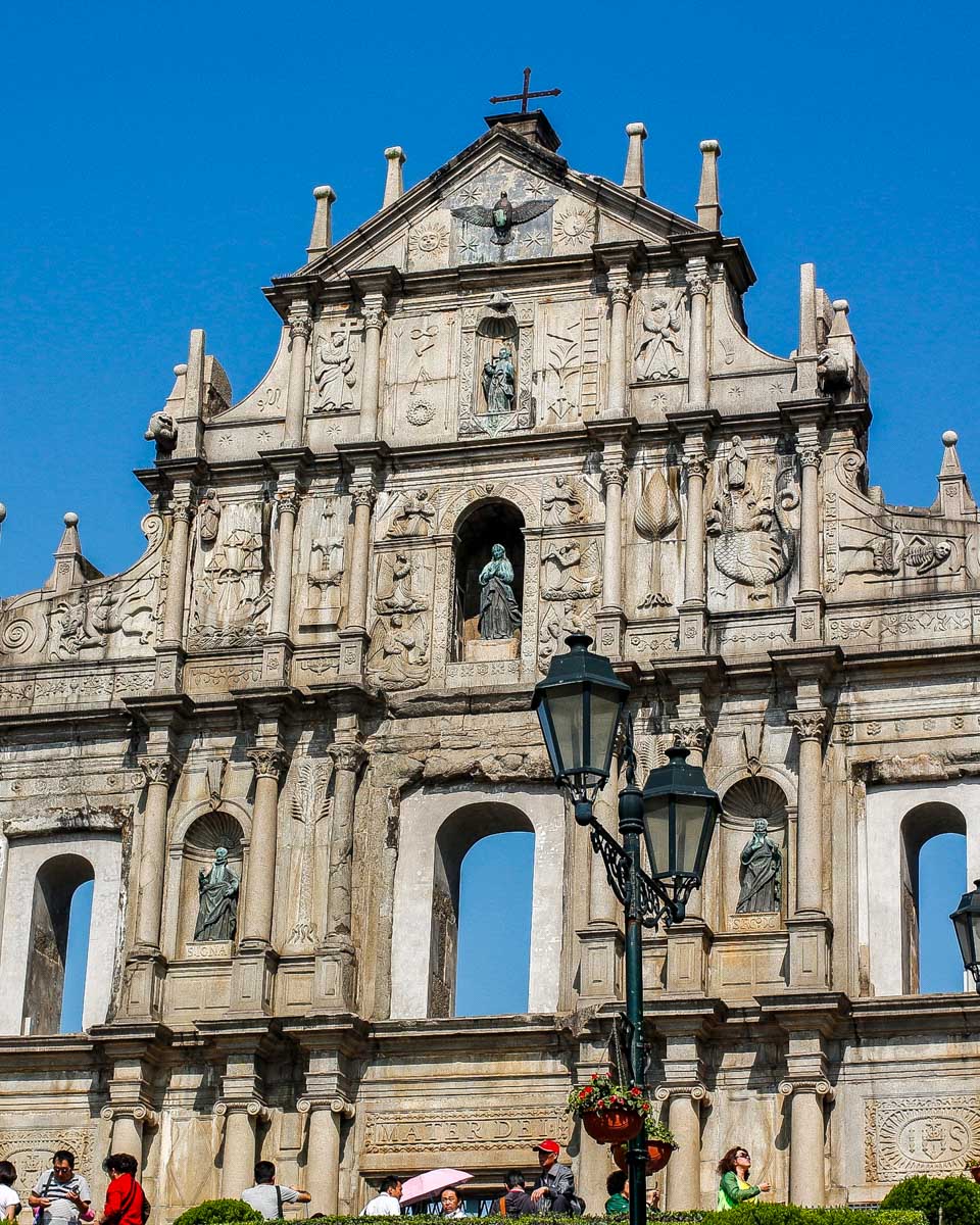 St. Paul’s Church in Macao on a tour from Hong Kong