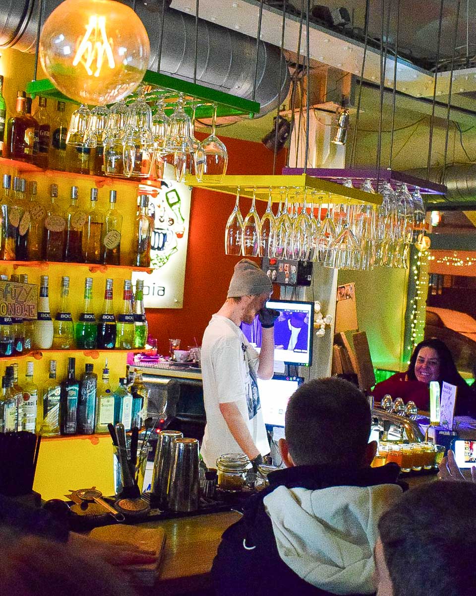 Taste Vodka Krakow a bar on a vodka tasting tour in Krakow Poland