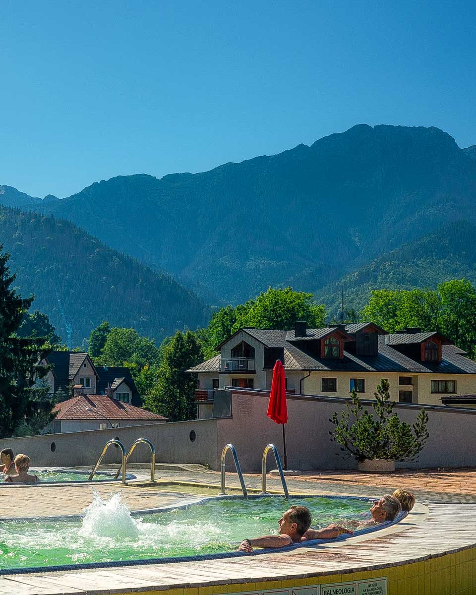 Termy Zakopiańskie thermal pools on a tour from Krakow Poland