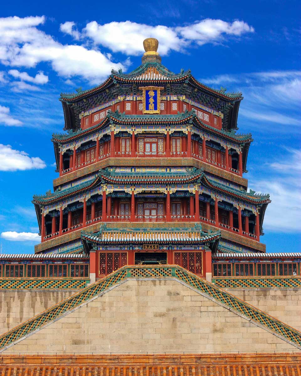 The Summer Palace seen in a tour from Beijing China