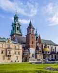 Wawel Castle seen on a segway tour in Krakow Poland