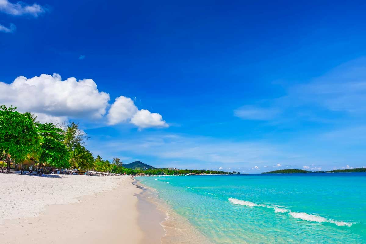 A beach in Koh Samui Thailand