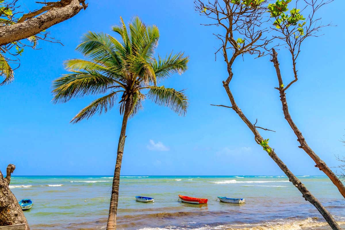 A beach in Puerto Plata Dominican Republic
