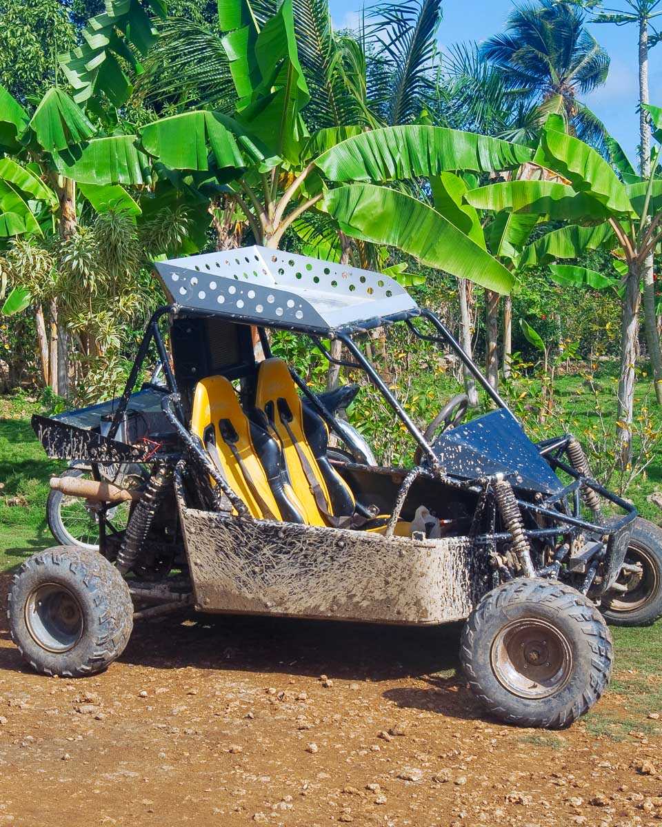 A buggy seen on a tour of Puerto Plata Dominican Republic