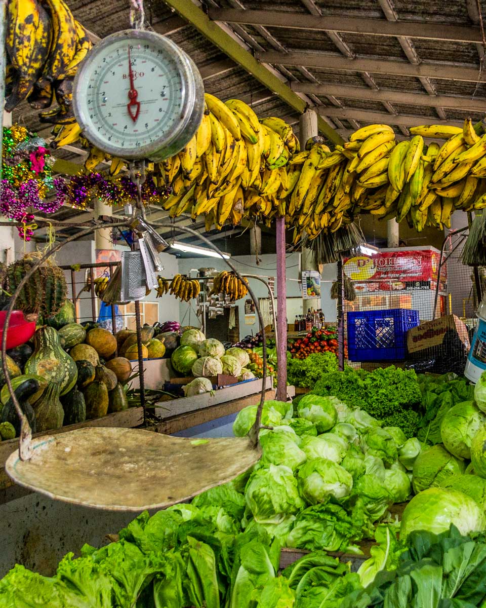A-fruit-vendor-at-a-market-on-a-tour-from-Punta-Cana-Dominican-Republic on a tour from Santo Domingo