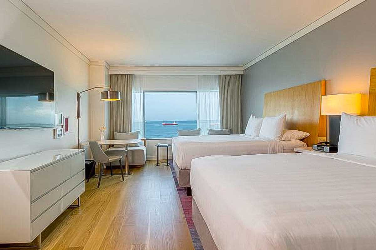 A hotel room at the Hyatt Regency Trinidad