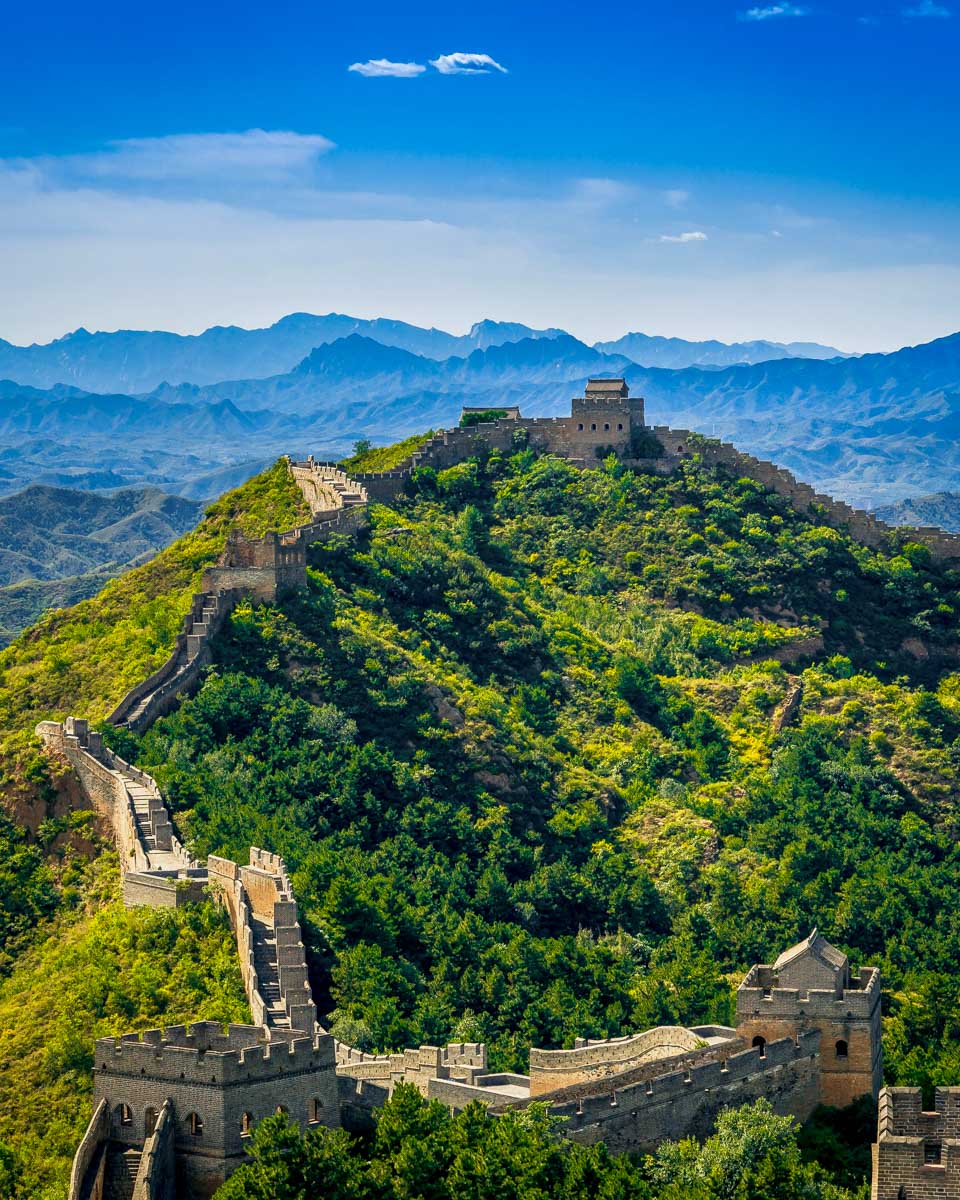 A section of great wall jinshanling on a tour from Beijing China