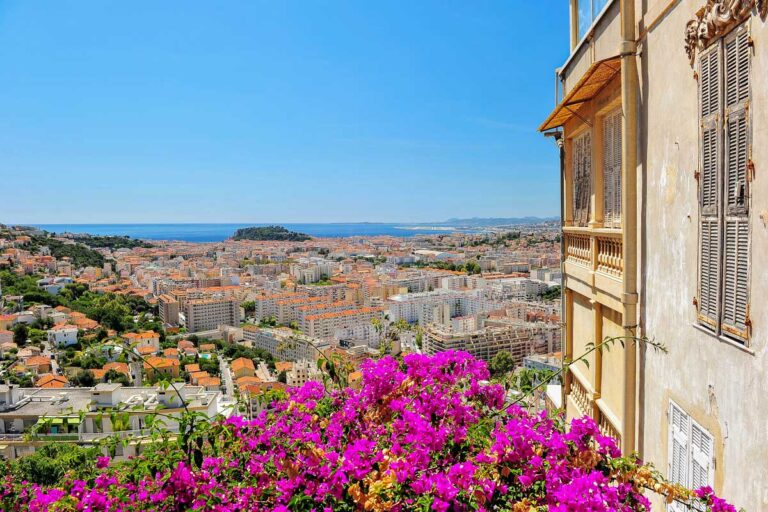 A view of Nice France