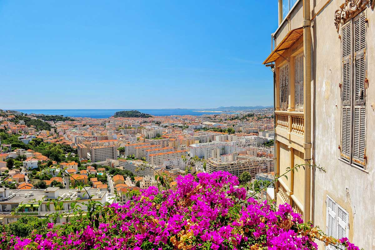 A view of Nice France