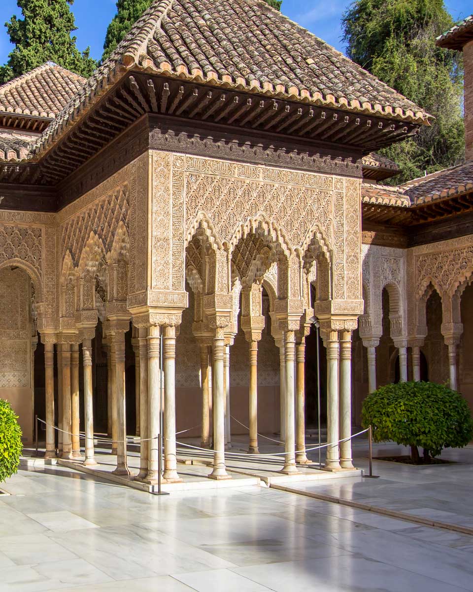 Alhambra in Granada seen on a tour from Seville Spain