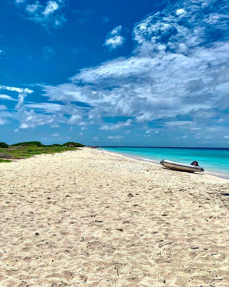 BlueFinn Charters klein curacao seen on a boat tour from Willemstad Curacao 1