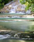 Dunns River Falls seen from Falmouth Jamaica