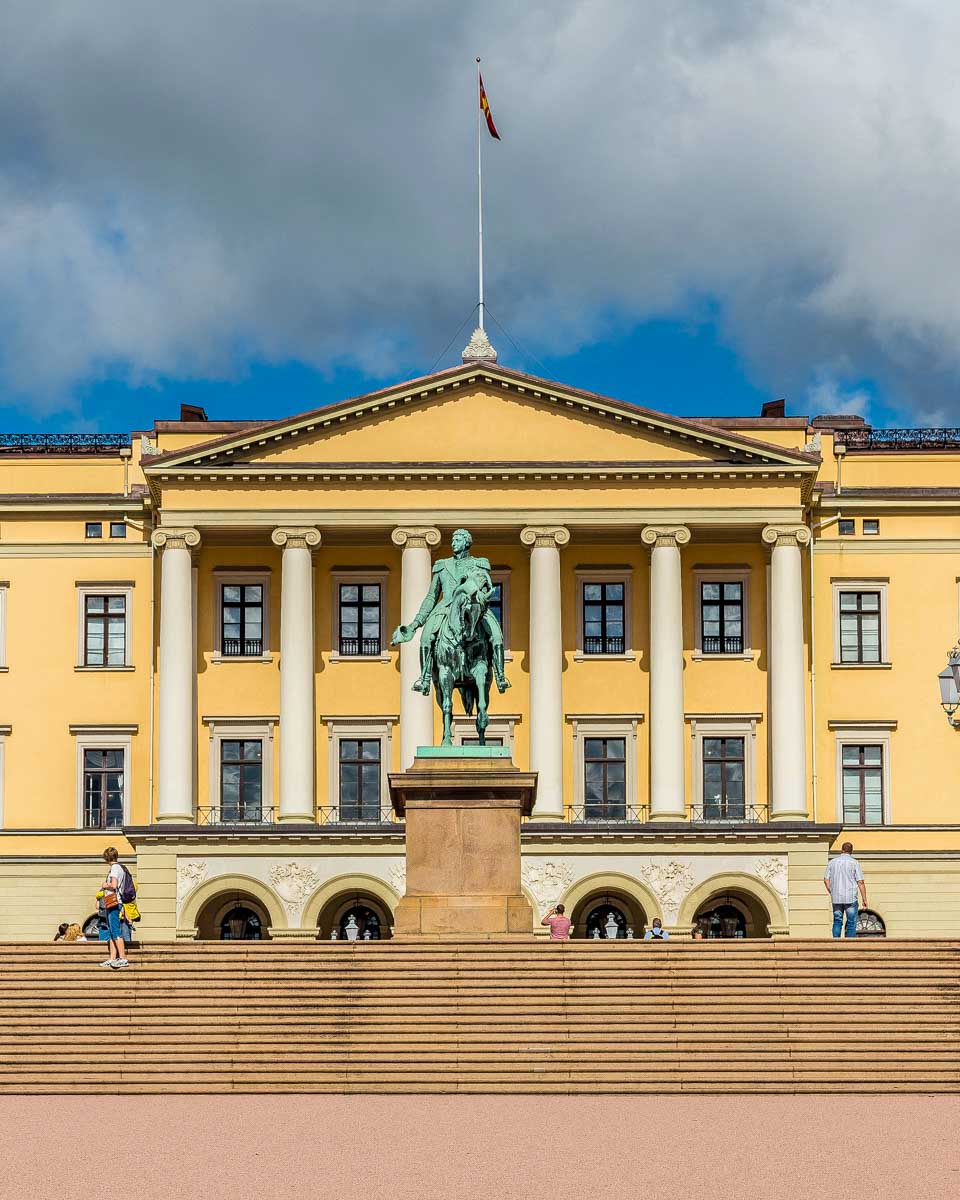 Oslo Palace in Norway