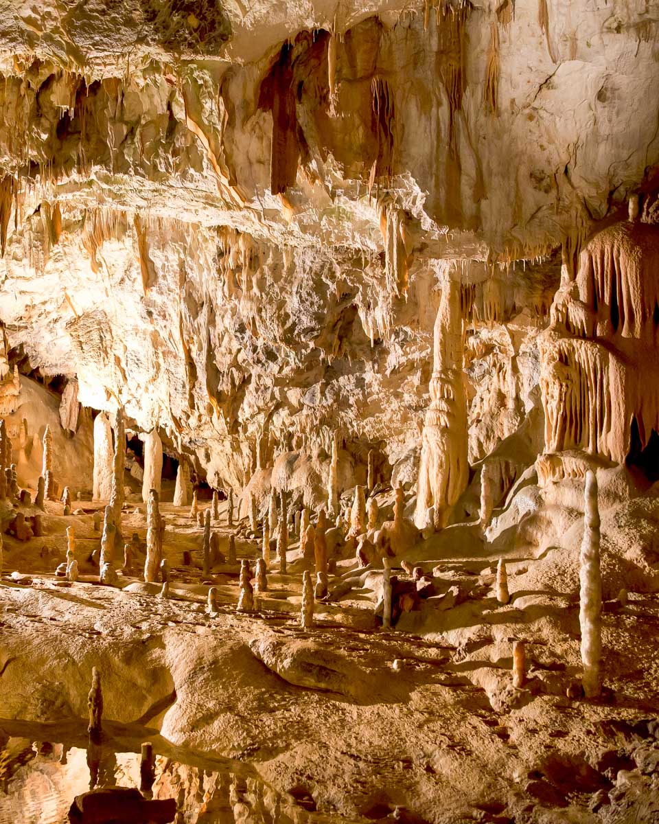 Postojna Cave seen on a tour from Ljubljana Slovenia