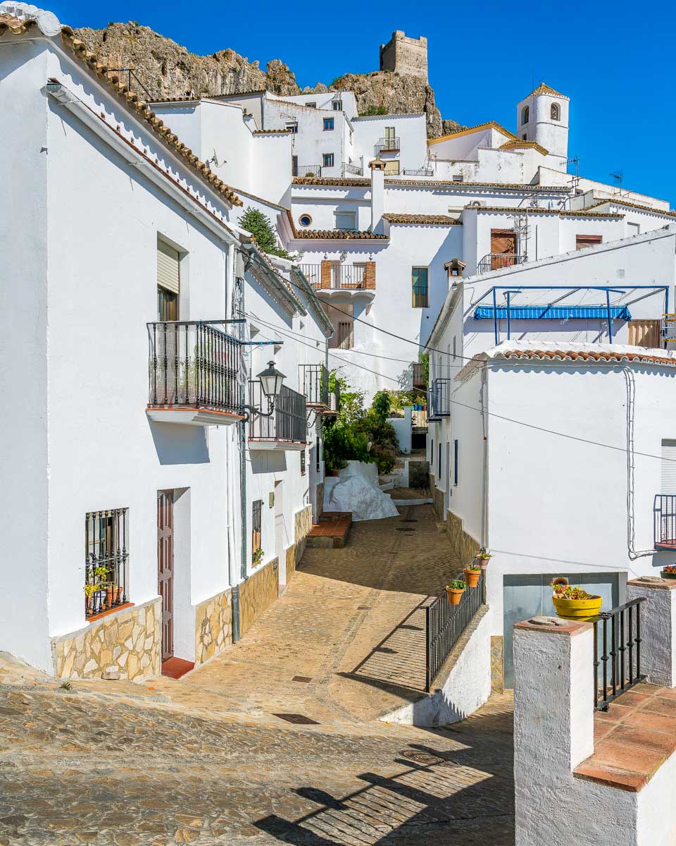 Zahara de la Sierra seen on a tour from Seville Spain