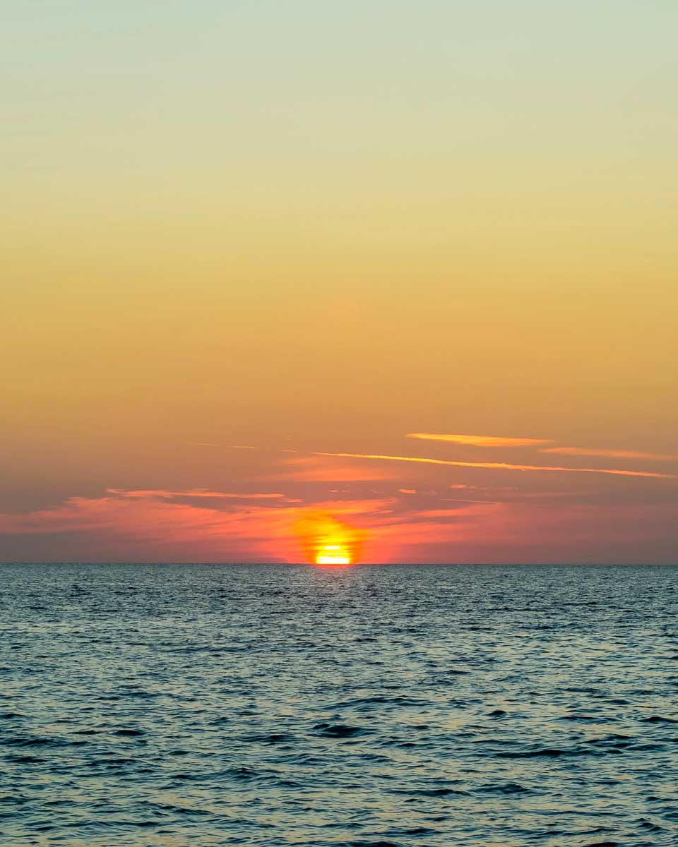 A-sunset-seen-on-a-cruise-from-Turks and Caicos
