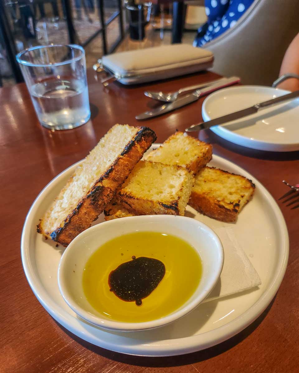 Bread-and-olive-oil-on-a-food tour in Marseille France