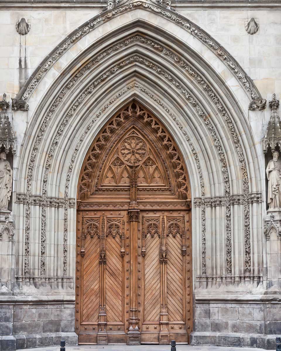Cathedral of Santiago in Bilbao, Spain