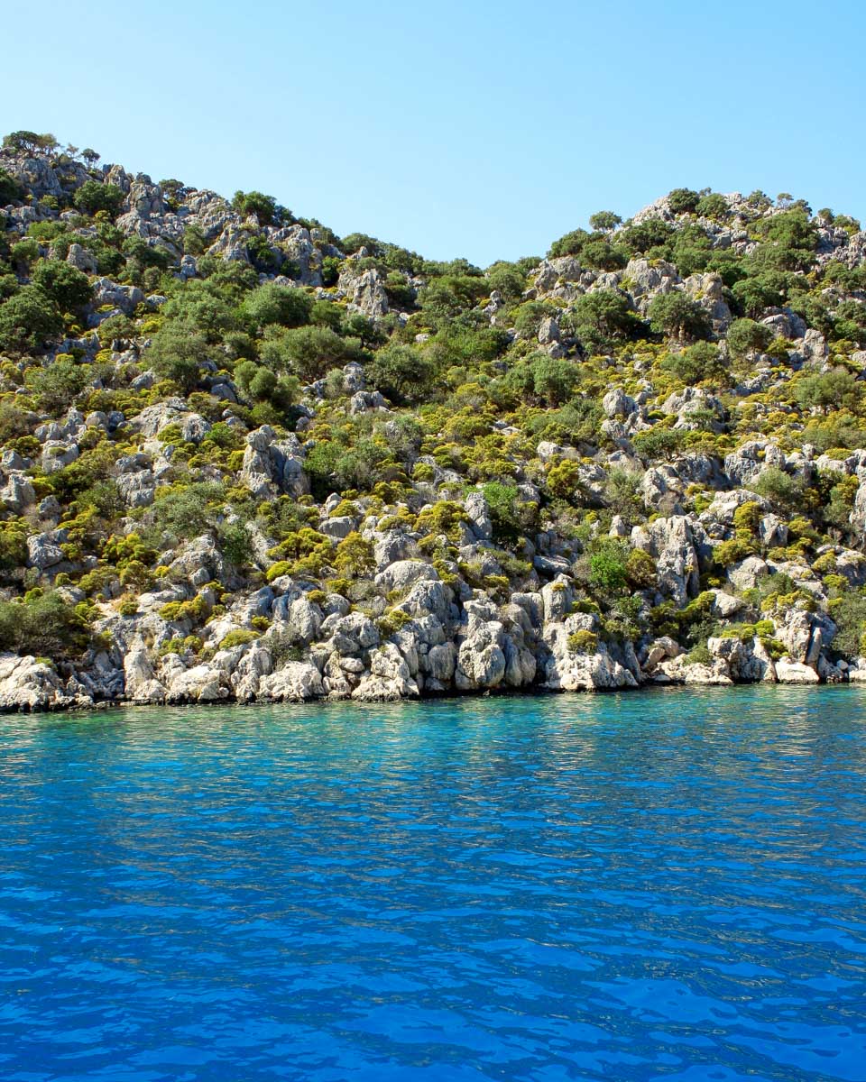 Dia Island seen on a tour from Crete Greece