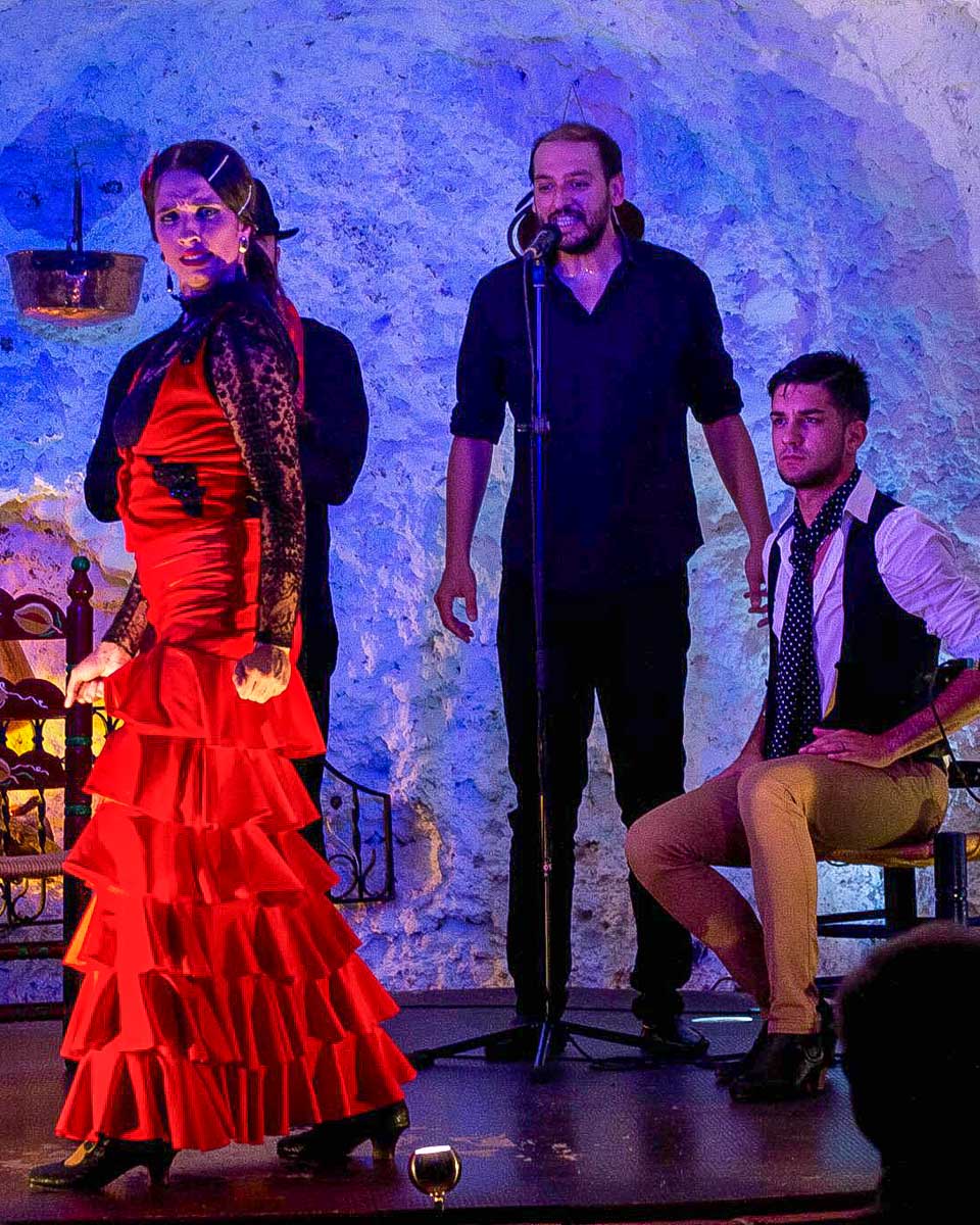El Templo del Flamenco a flamenco show in Granada Spain