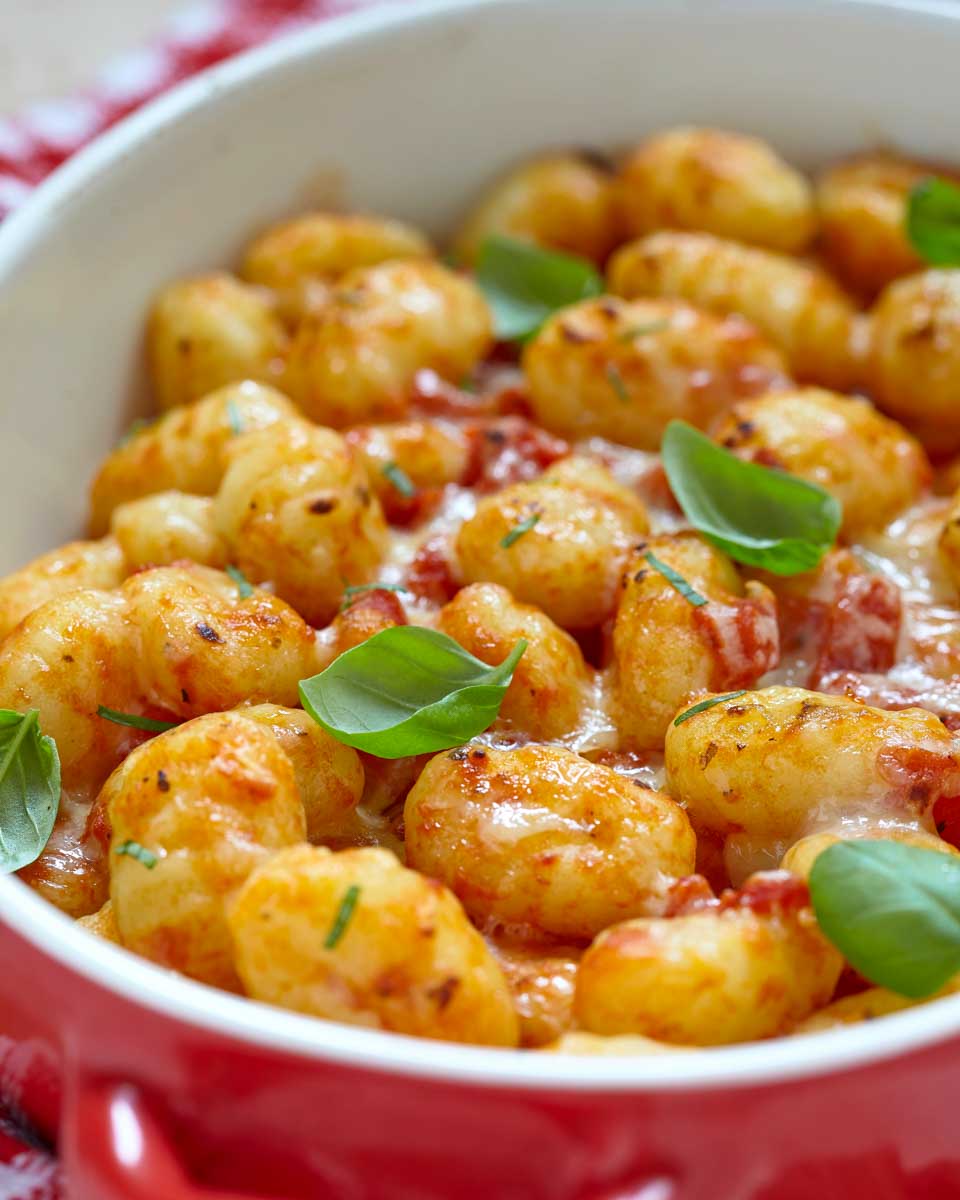 Gnocchi made during a cooking class in Ravello Italy
