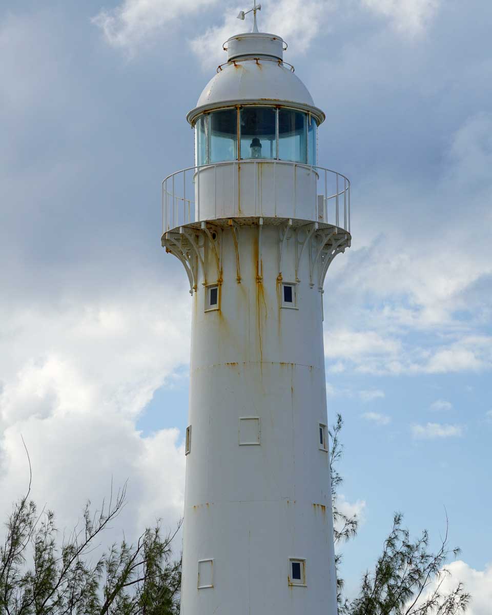 Grand Turk Lighthouse in Turks and Caicos