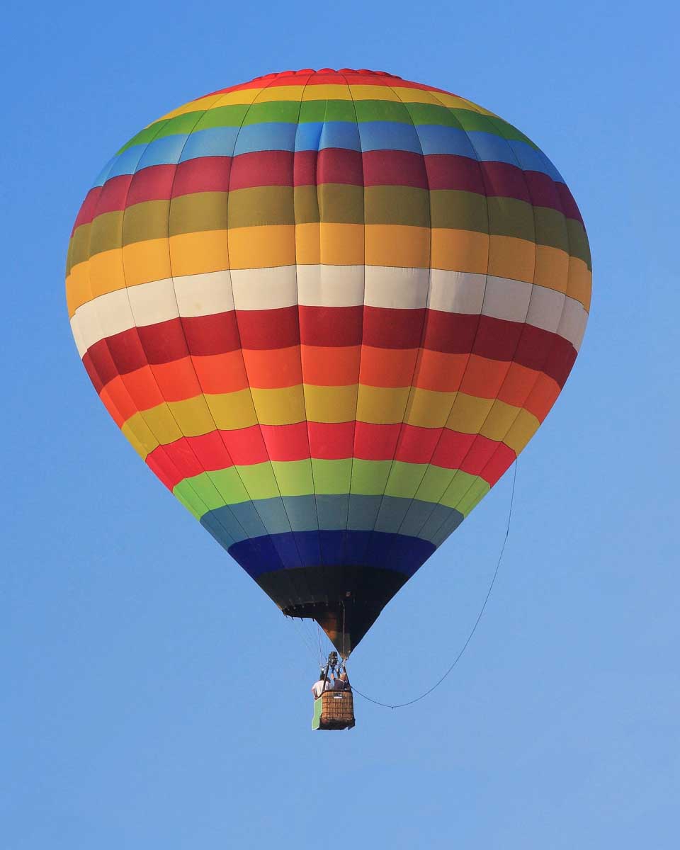Hot Air Balloon Ride over tuscany on a tour from Siena Italy