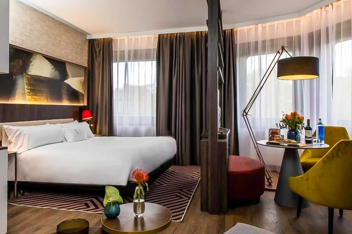 Leonardo Hotels a hotel room in Bilbao Spain