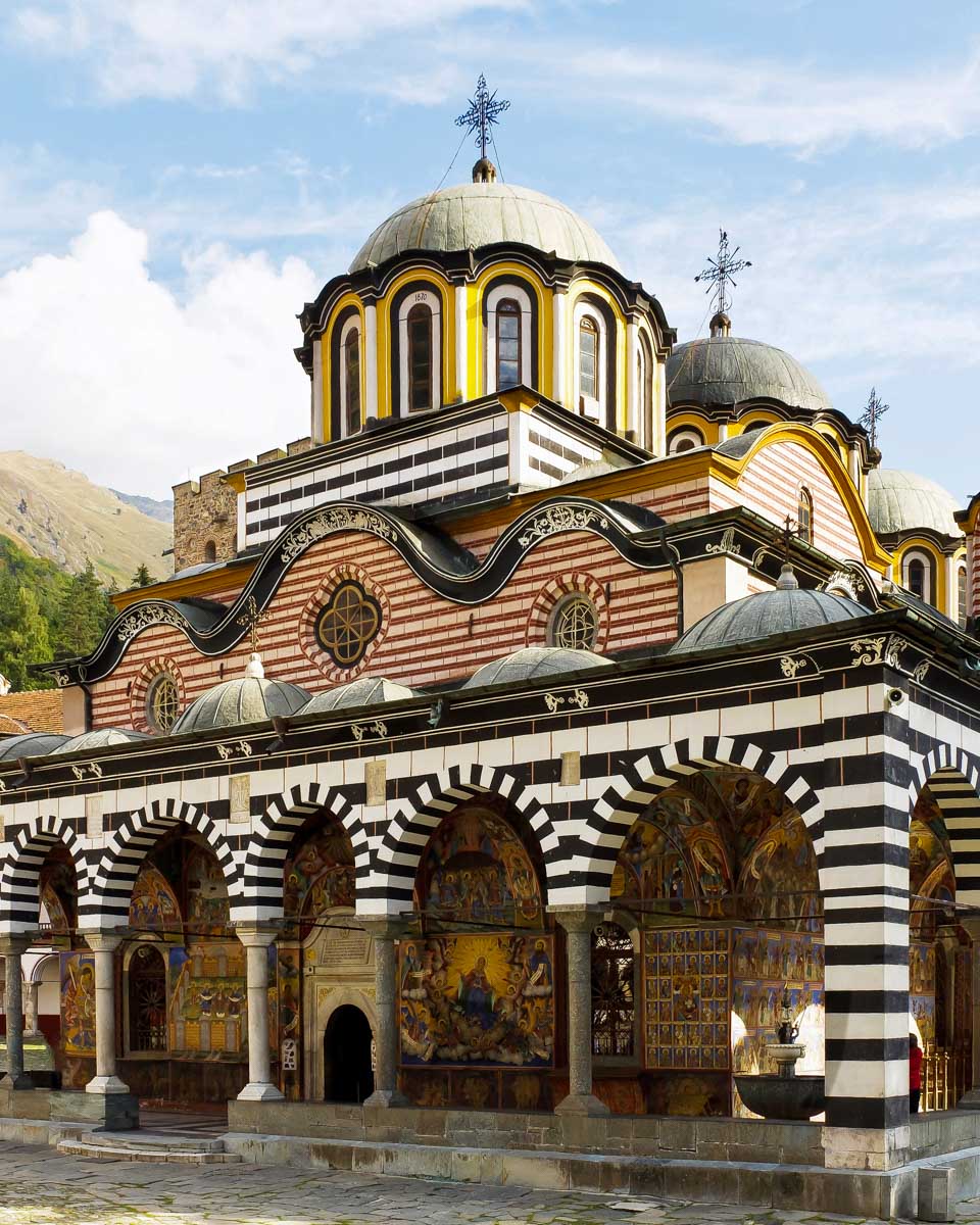 Rila Monastery seen on a tour from Sofia Bulgaria