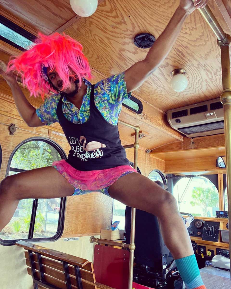 Savannah for Morons trolly comedy tour in Savannah Georgia