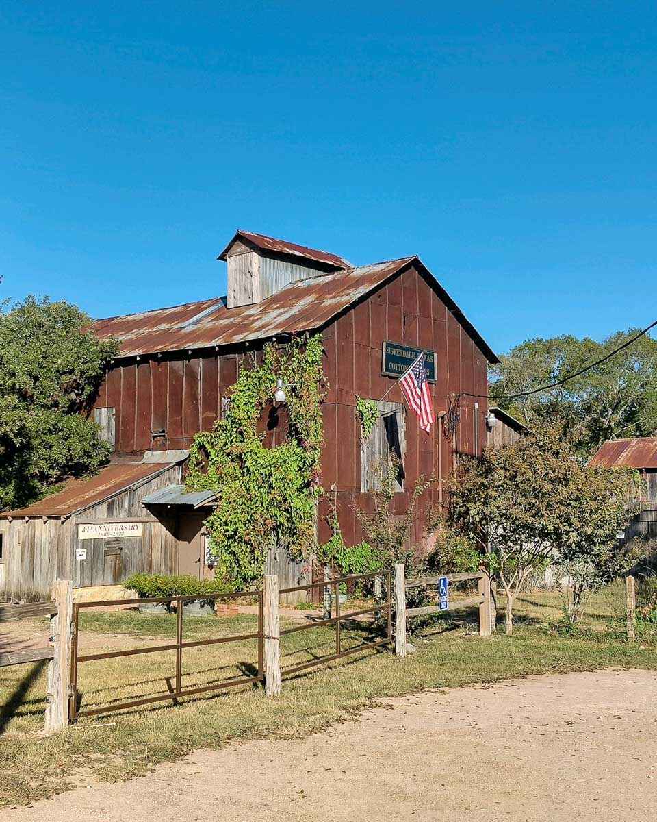 Sister Creek Winery in Fredericksburg on a tour from San Antonio Texas
