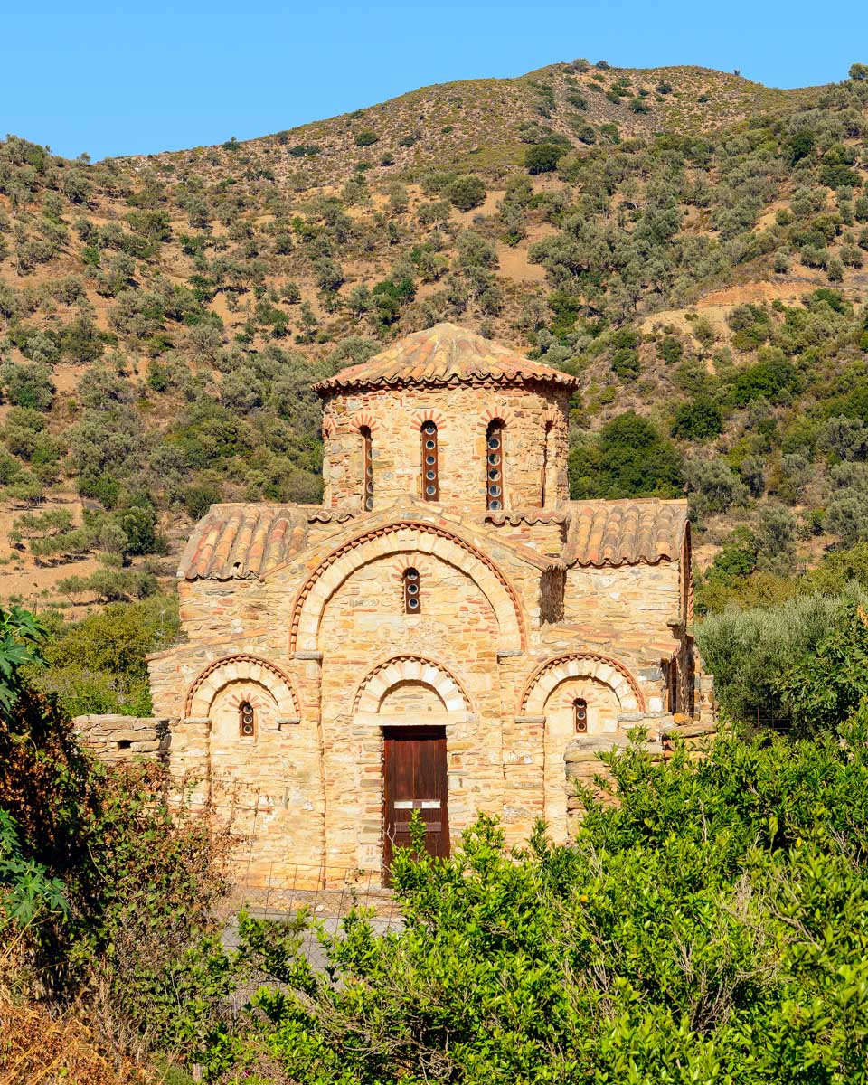 The Church of Panagia seen on an ATV tour from Crete Greece