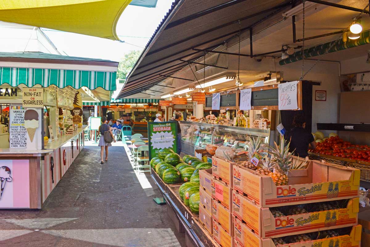 The Farmers Market in Los Angeles California