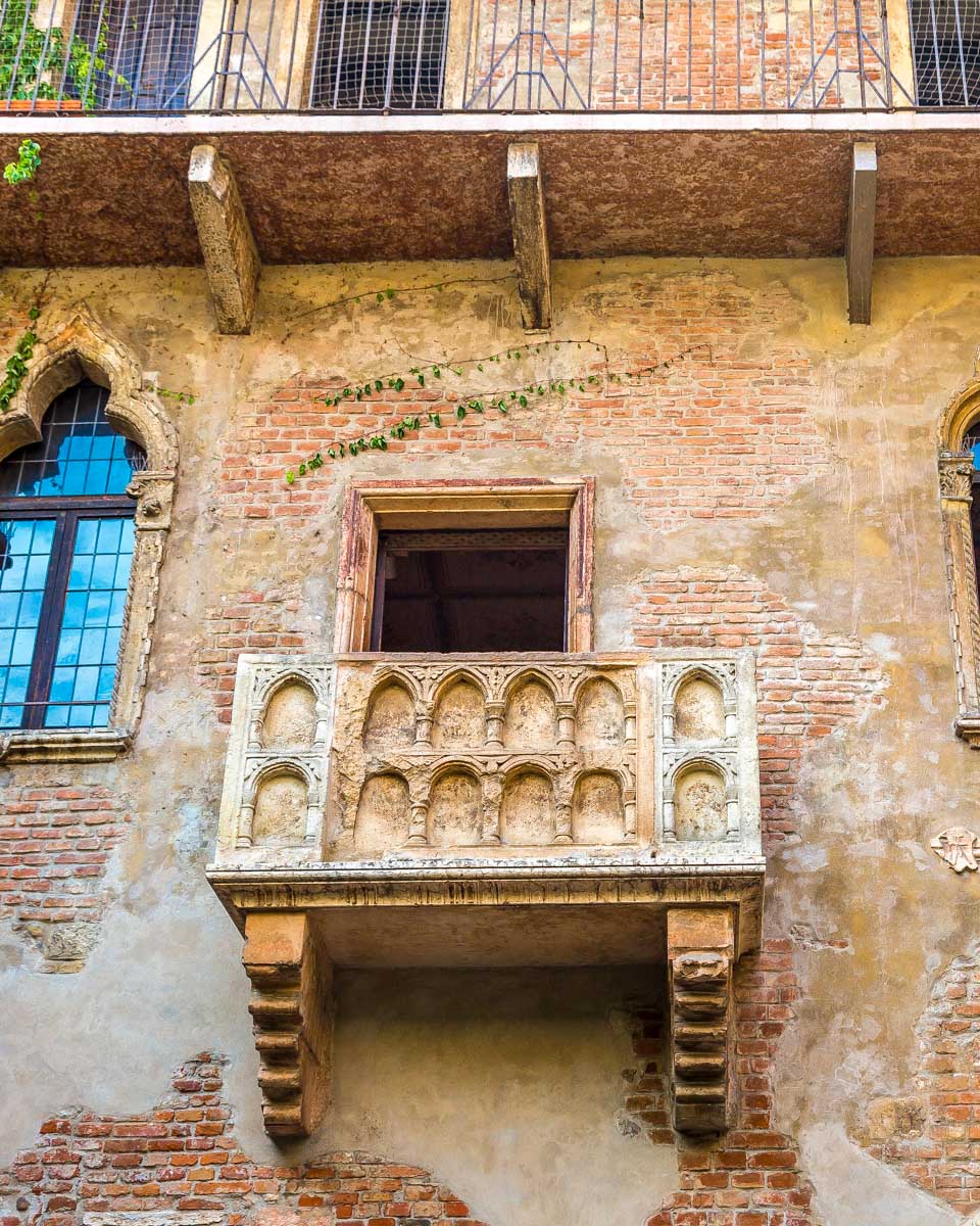 The Juliet House in Verona Italy