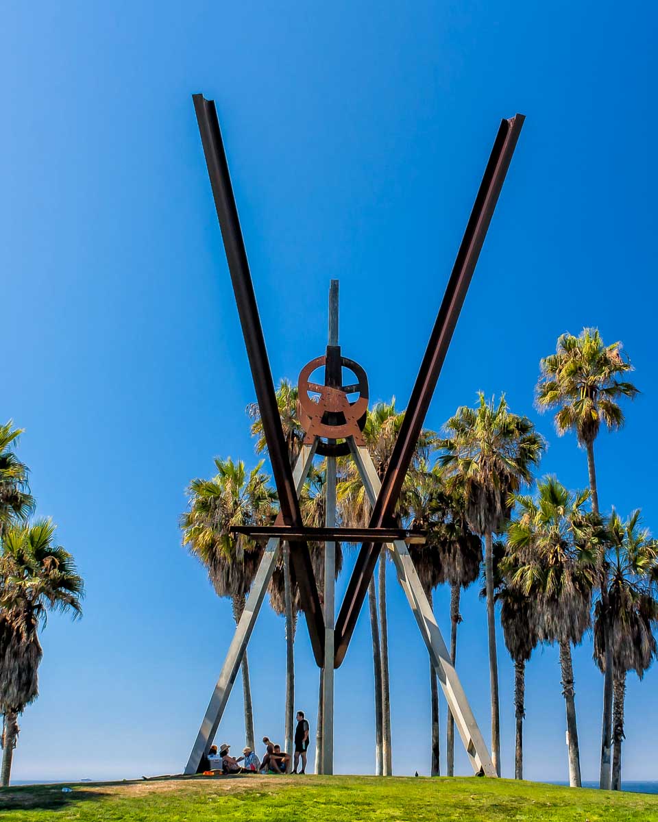 The Venice Beach Boardwalk in Los Angeles
