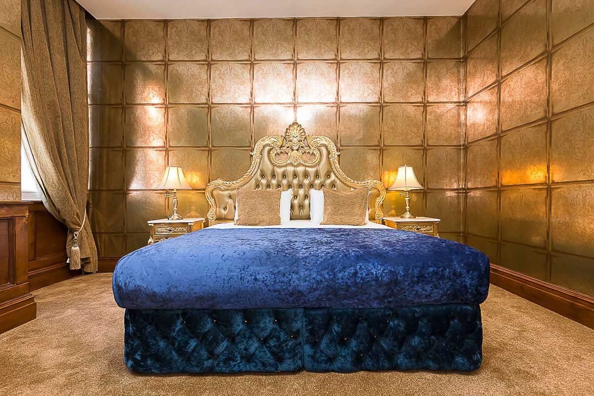 A hotel room at the Dixie Dean Hotel Liverpool England