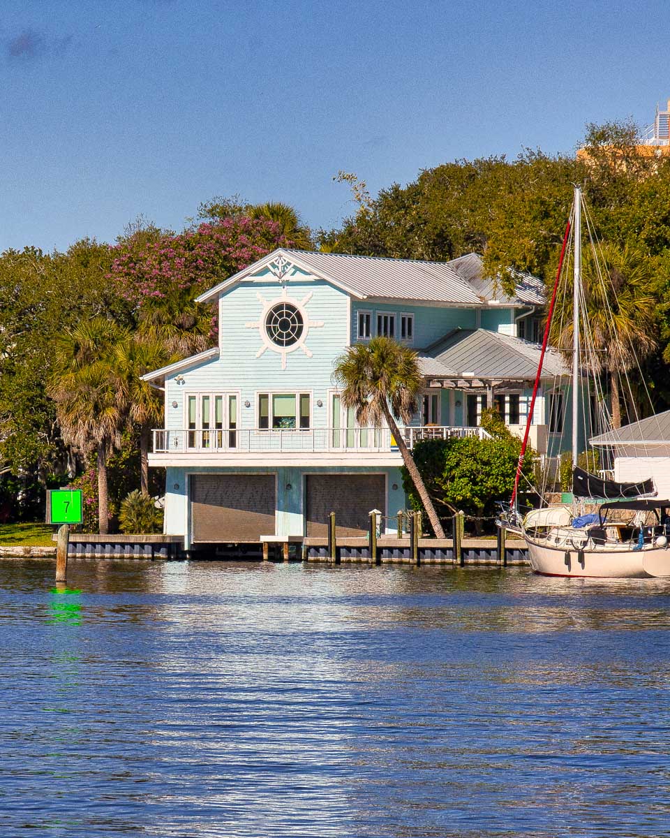An estate seen on a history cruise in Tampa Florida