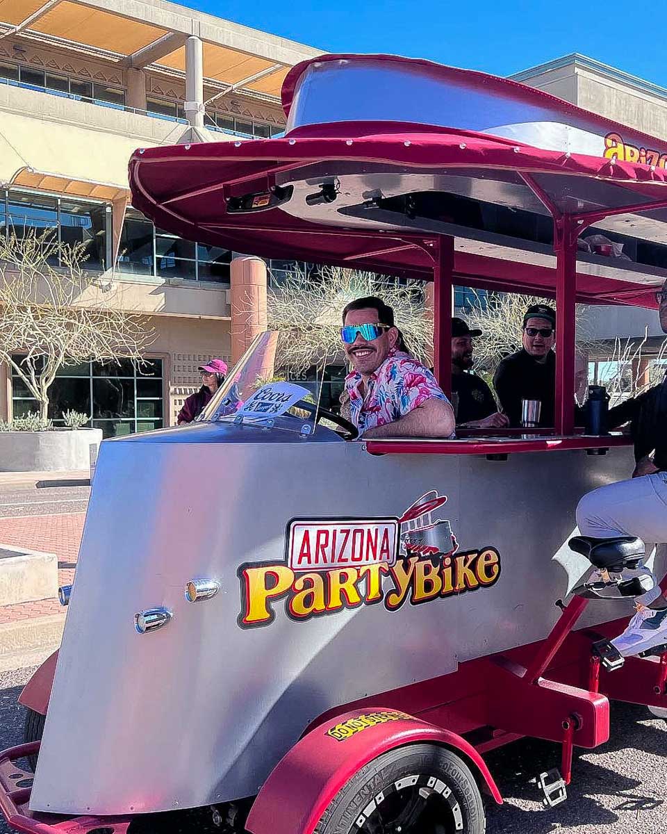 Arizona Party Bike party bike tour in Phoenix Arizona