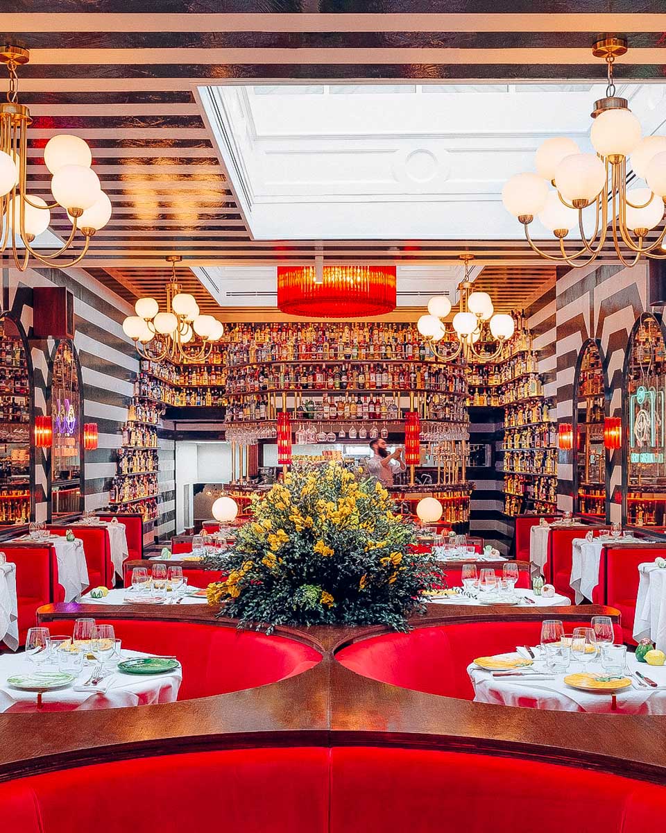 Ave Mario interior London England