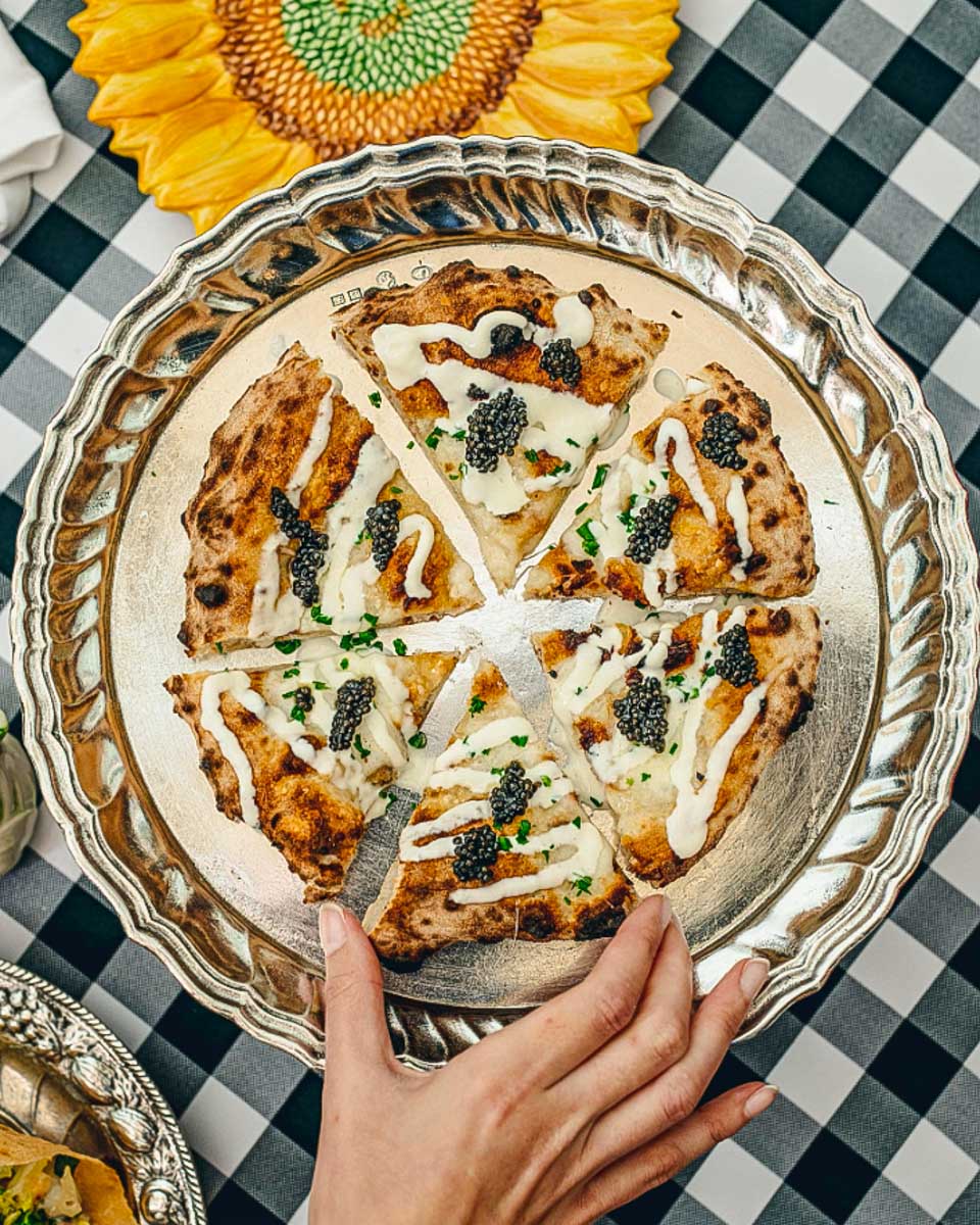 Ave Mario pizza in London England